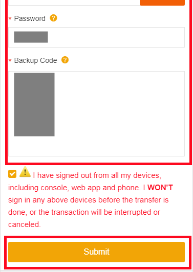 Sign Out During Player Tranfer