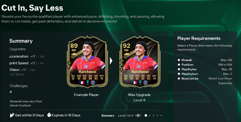 FC 26: What Are the Best Picks for the Cut In, Say Less Evolution in EA FC 26?